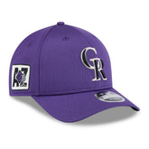 Colorado Rockies 2025 Spring Training 9FORTY Adjustable Hat Purple