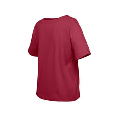 Colorado Avalanche New Era Girl's Youth Flip Sequin T-Shirt - Dark Red T-shirts