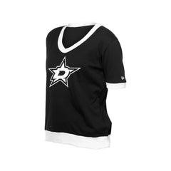 Dallas Stars New Era Women's Game Day Rhinestuds T-Shirt - Black T-shirts