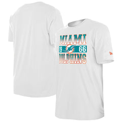 Miami Dolphins New Era City Team T-Shirt - White cheap