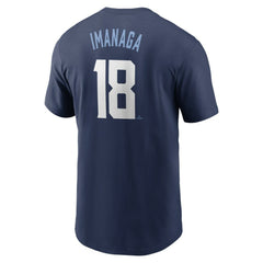 Shōta Imanaga Chicago Cubs Fuse Name & Number T-Shirt Navy