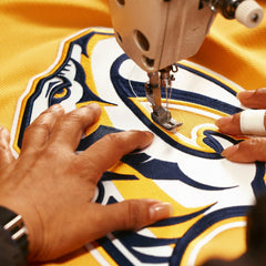 Nashville Predators Fanatics Home Authentic Pro Jersey - Yellow Jerseys