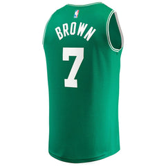 Jaylen Brown Boston Celtics 2024 NBA Finals Champions Fast Break Replica Player Jersey - Kelly Green - Icon Edition discount