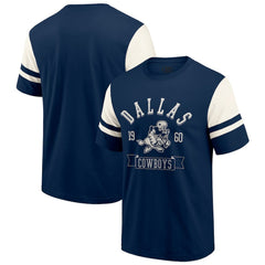 Dallas Cowboys Darius Rucker Collection Throwback T-Shirt - Navy outlet