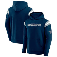 Dallas Cowboys Darius Rucker Collection Football Washed Pullover Hoodie - Navy on sale