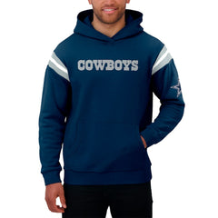 Dallas Cowboys Darius Rucker Collection Football Washed Pullover Hoodie - Navy on sale