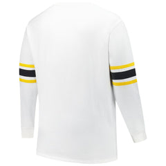 Pittsburgh Steelers '47 Big & Tall Premier Brex Long Sleeve T-Shirt - White discount