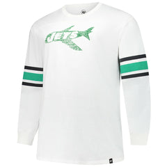 New York Jets '47 Big & Tall Premier Brex Long Sleeve T-Shirt - White on sale