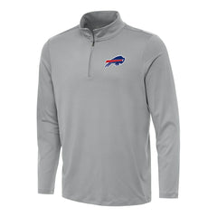 Buffalo Bills Antigua Reprocess Quarter-Zip Top - Gray sale
