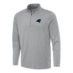 Carolina Panthers Antigua Reprocess Quarter-Zip Top - Gray for sale