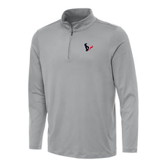 Houston Texans Antigua Reprocess Quarter-Zip Top - Gray discount