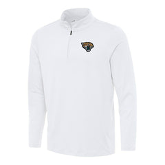 Jacksonville Jaguars Antigua Reprocess Quarter-Zip Top - White cheap