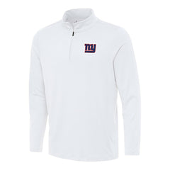 New York Giants Antigua Reprocess Quarter-Zip Top - White online