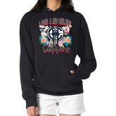 LA Clippers G-III 4Her by Carl Banks Women's Flowers Team Logo Graphic Fleece Pullover Hoodie - Black discount