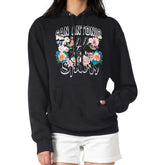 San Antonio Spurs G-III 4Her by Carl Banks Women's Flowers Team Logo Graphic Fleece Pullover Hoodie - Black online