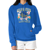 Golden State Warriors G-III 4Her by Carl Banks Women's Flowers Team Logo Graphic Fleece Pullover Hoodie sale - Royal shop