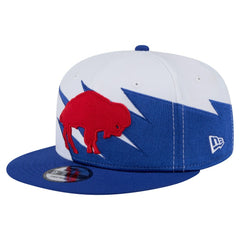Buffalo Bills New Era Throwback Jagged 9FiFTY Snapback Hat - Royal for sale