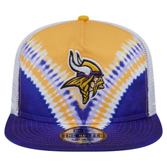 Minnesota Vikings New Era Throwback Dye Golfer Snapback Hat - Gold/Purple online