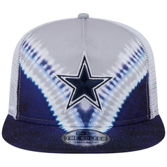 Dallas Cowboys New Era Throwback Dye Golfer Snapback Hat - Gray/Navy outlet