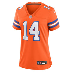 Courtland Sutton Denver Broncos Women's Mile High Collection 1977 Throwback Player Game Jersey - Orange online