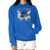 St. Louis Blues G-III 4Her by Carl Banks Women's Flower Logo Pullover Hoodie - Blue Hoodies