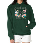 Dallas Stars G-III 4Her by Carl Banks Women's Flower Logo Pullover Hoodie - Green Hoodies