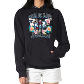 Colorado Avalanche G-III 4Her by Carl Banks Women's Flower Logo Pullover Hoodie - Black Hoodies