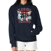 Florida Panthers G-III 4Her by Carl Banks Women's Flower Logo Pullover Hoodie - Navy Hoodies