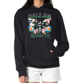 Dallas Stars G-III 4Her by Carl Banks Women's Flower Logo Pullover Hoodie - Black Hoodies