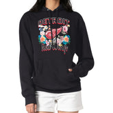 Detroit Red Wings G-III 4Her by Carl Banks Women's Flower Logo Pullover Hoodie - Black Hoodies