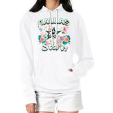 Dallas Stars G-III 4Her by Carl Banks Women's Flower Logo Pullover Hoodie - White Hoodies
