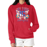 New York Rangers G-III 4Her by Carl Banks Women's Flower Logo Pullover Hoodie - Red Hoodies