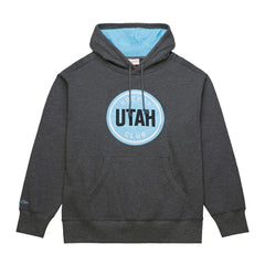 Utah Hockey Club Mitchell & Ness Playoff Pullover Hoodie - Anthracite Hoodies