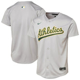 Athletics Youth Road Limited Jersey Gray