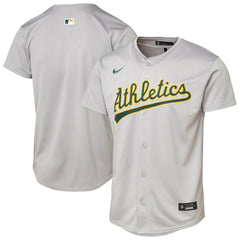 Athletics Youth Road Limited Jersey Gray