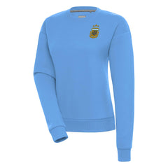 Argentina National Team Antigua Women's Victory Pullover Sweatshirt - Powder Blue for sale