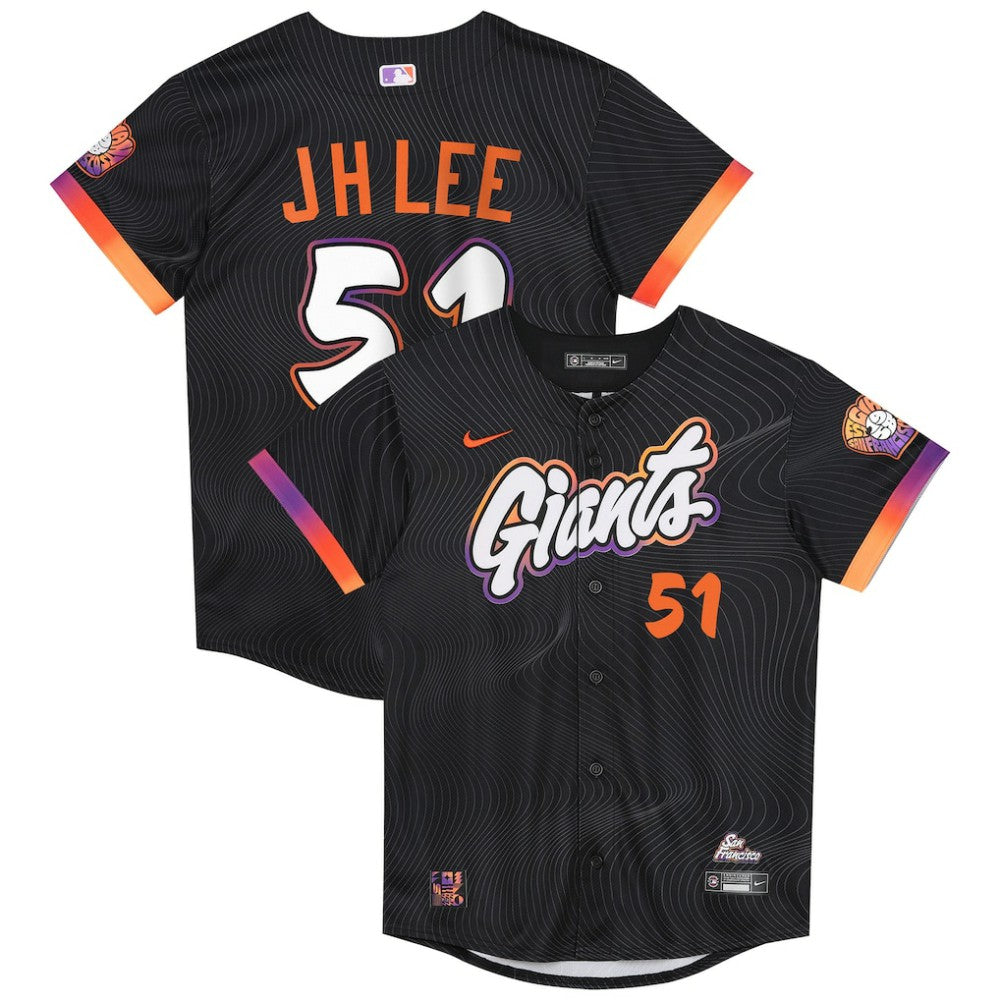 Jung Hoo Lee San Francisco Giants Preschool 2025 City Connect Limited Player Jersey Anthracite