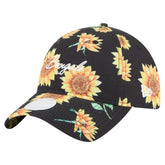 Cincinnati Bengals New Era Women's Adventure Sunflower 9TWENTY Adjustable Hat - Black discount
