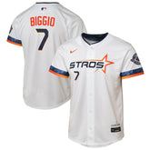 Craig Biggio Houston Astros Youth 2025 City Connect Limited Player Jersey White