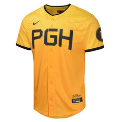 Paul Skenes Pittsburgh Pirates Youth City Connect Limited Jersey Gold