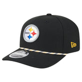 Pittsburgh Steelers New Era Gameday Multi Rope 9SEVENTY Stretch-Snap Hat - Black discount