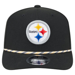 Pittsburgh Steelers New Era Gameday Multi Rope 9SEVENTY Stretch-Snap Hat - Black discount