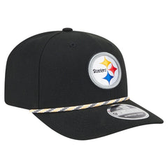 Pittsburgh Steelers New Era Gameday Multi Rope 9SEVENTY Stretch-Snap Hat - Black discount