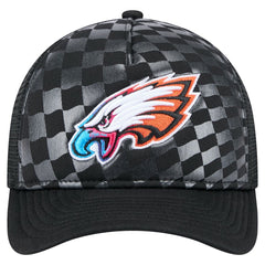 Philadelphia Eagles New Era Gradient 9FORTY Adjustable Hat - Black for sale