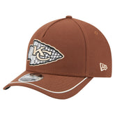 Kansas City Chiefs New Era Motorsport 9FORTY Adjustable Hat - Brown for sale