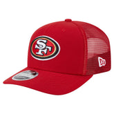 San Francisco 49ers New Era Main Trucker 9SEVENTY Stretch-Snap Hat - Scarlet for sale