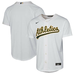 Athletics Youth Home Replica Jersey White