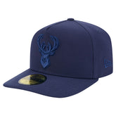 Milwaukee Bucks Colorpack A-Frame Pinch Front 59FIFTY Fitted Hat - Navy discount