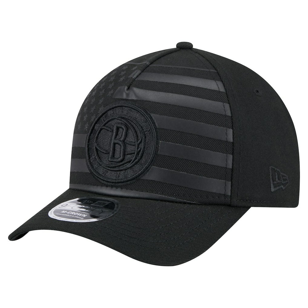 Brooklyn Nets Game Day Flag A-Frame 9FORTY Adjustable Hat - Black online