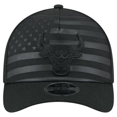 Chicago Bulls Game Day Flag A-Frame 9FORTY Adjustable Hat - Black on sale